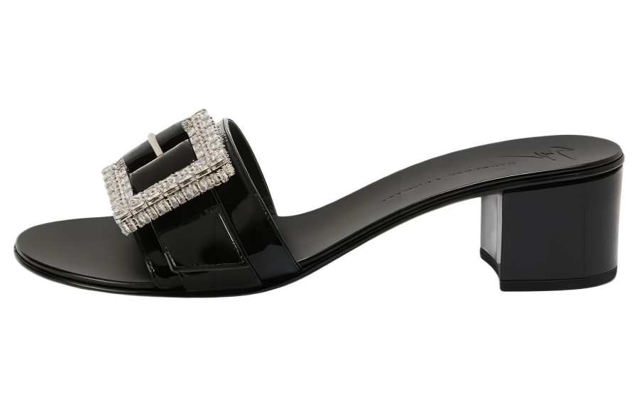Giuseppe Zanotti Giuseppe Zanotti/GZ Slide Slippers 4cm Women's Black