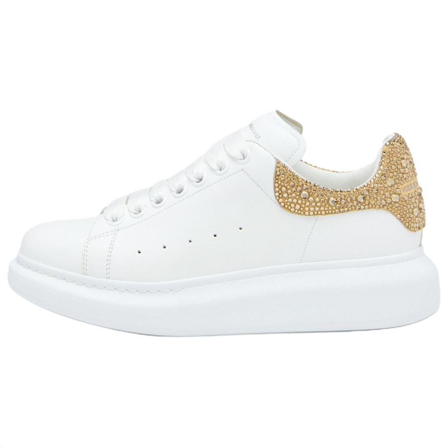 Alexander McQueen Oversized Embellished Low Top Sneakers Women's