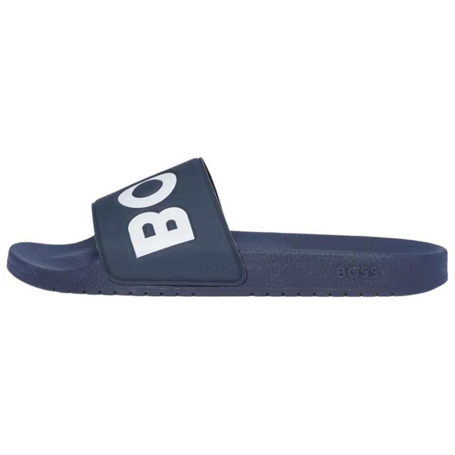 HUGO BOSS Slide Slippers Men's Dark Blue