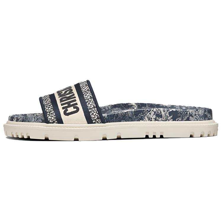 DIOR DIOR Dway Slides Deep Blue Women's