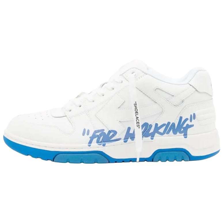 OFF-WHITE OFF WHITE Out Of Office Low Top For Walking Sneaker 'White Blue'