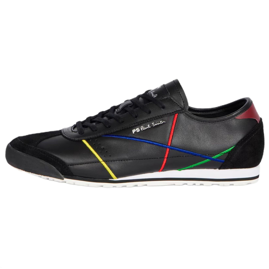 PS By Paul Smith Mestre Leather Low top Casual Shoes Men's Black