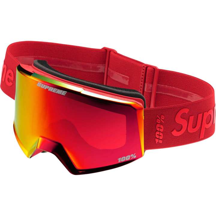 Supreme Supreme x 100% NORG 2025 Edition Windproof Magnetic Unisex Ski Goggles