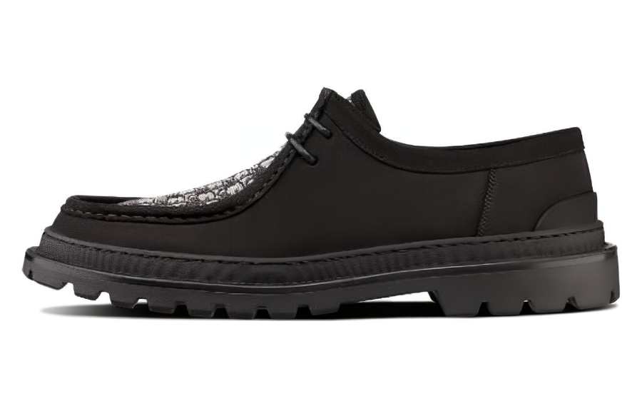 DIOR DIOR Explorer Leather Casual Shoes Men's Black