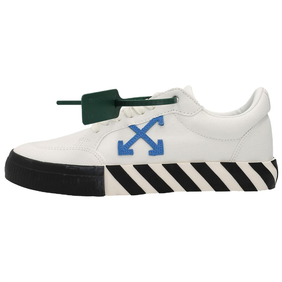 OFF-WHITE OFF WHITE Low Vulcanized Canvas White Blue