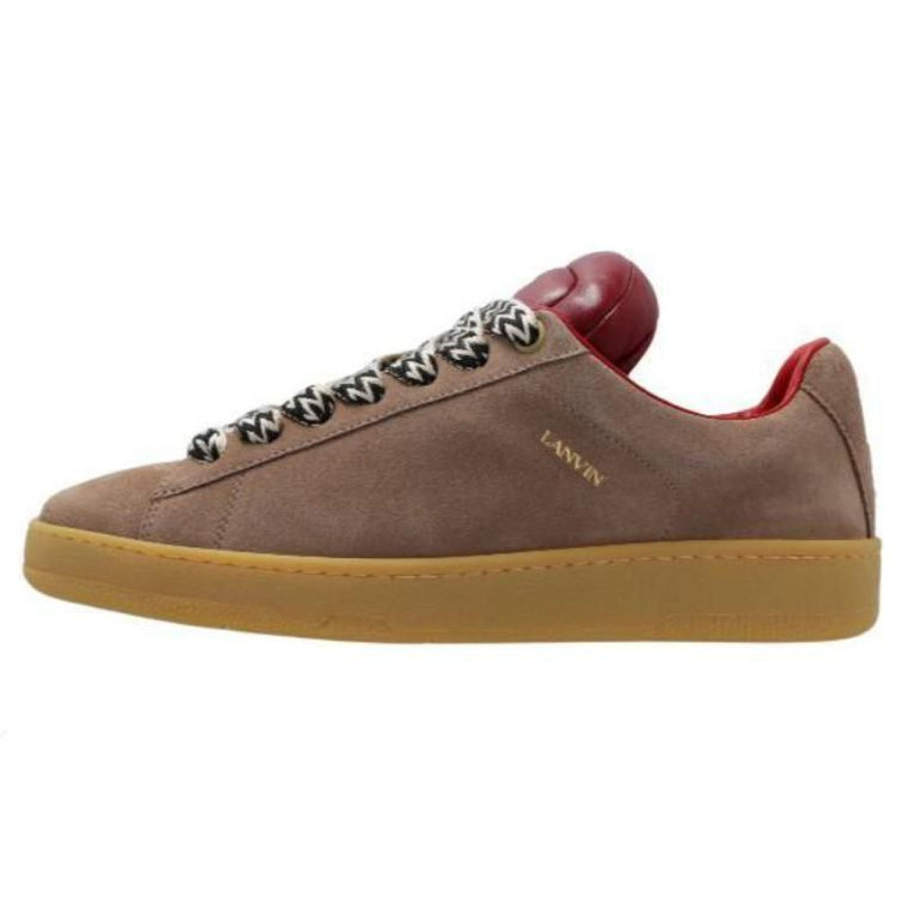 Lanvin Lanvin X Future Hyper Curb Suede Sneakers