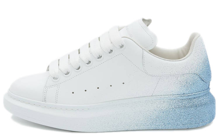 Alexander McQueen Oversized Sneakers 'White Blue' Women's