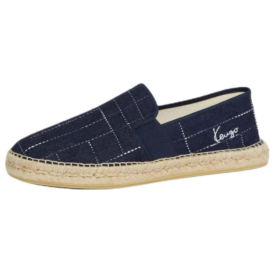 KENZO KENZO Weave Espadrilles Men's Dark Blue