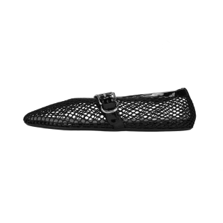 Alaia Alaïa Fishnet Ballerina Flats