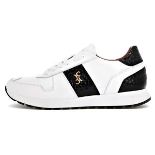 Billionaire Two-tone Low-top Sneakers