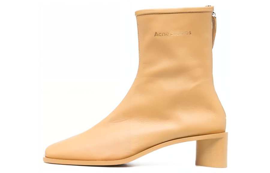 Acne Studios Acne Studios Leather Ankle Boots Women's Yellow