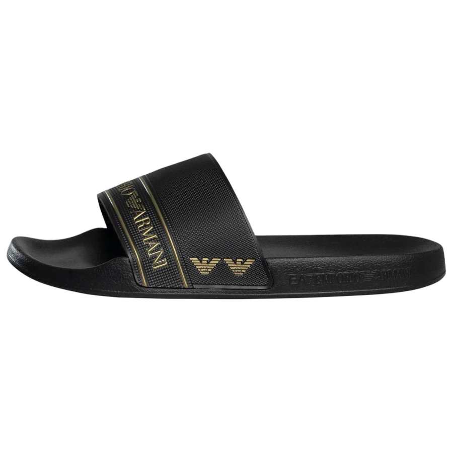 EMPORIO ARMANI EA7 Slide Slippers 2.2cm Unisex Black