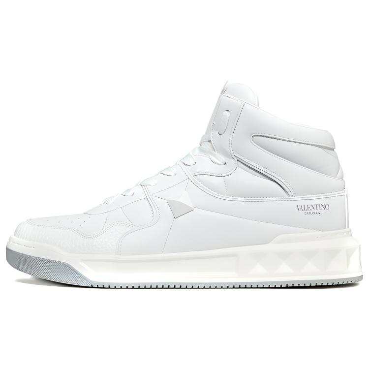 Valentino Valentino Garavani One Stud Mid Top Sneakers