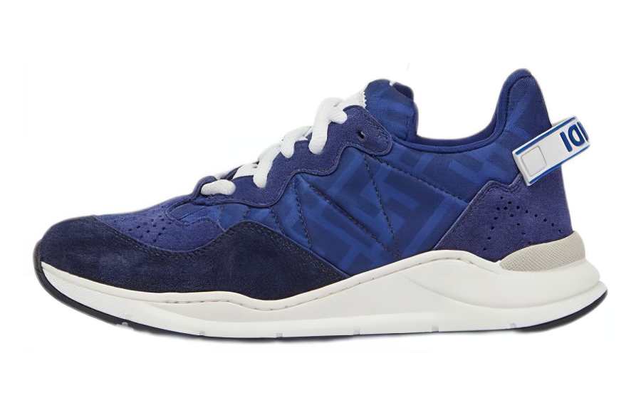 FENDI Abrasion Resistant Low top Kids Lifestyle Shoes Blue Kids'