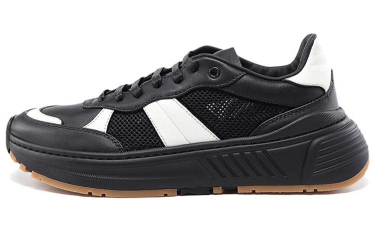 Bottega Veneta Speedster Leather Low top Casual Shoes Men's Black