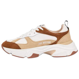 LOVE MOSCHINO Low top Casual Shoes Women's Beige
