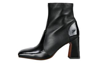 CHIE MIHARA Leather Ankle Boots Women's Black