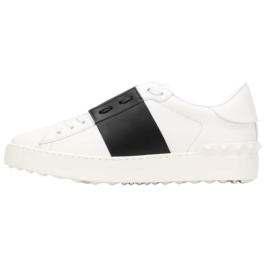 Valentino Open Low top Stylish Skateboarding Shoes Women's White