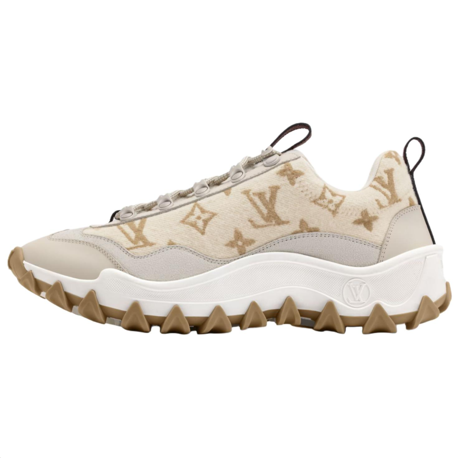 LOUIS VUITTON RUSH Xplorer Low top Casual Shoes Women's Light Umber