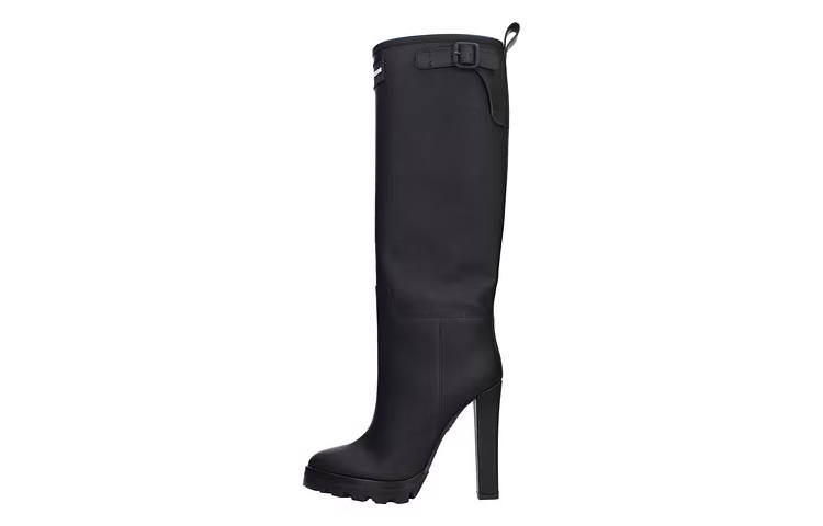 DSQUARED 2 DSQUARED 2 Logo Patch Knee Length Boots Women's