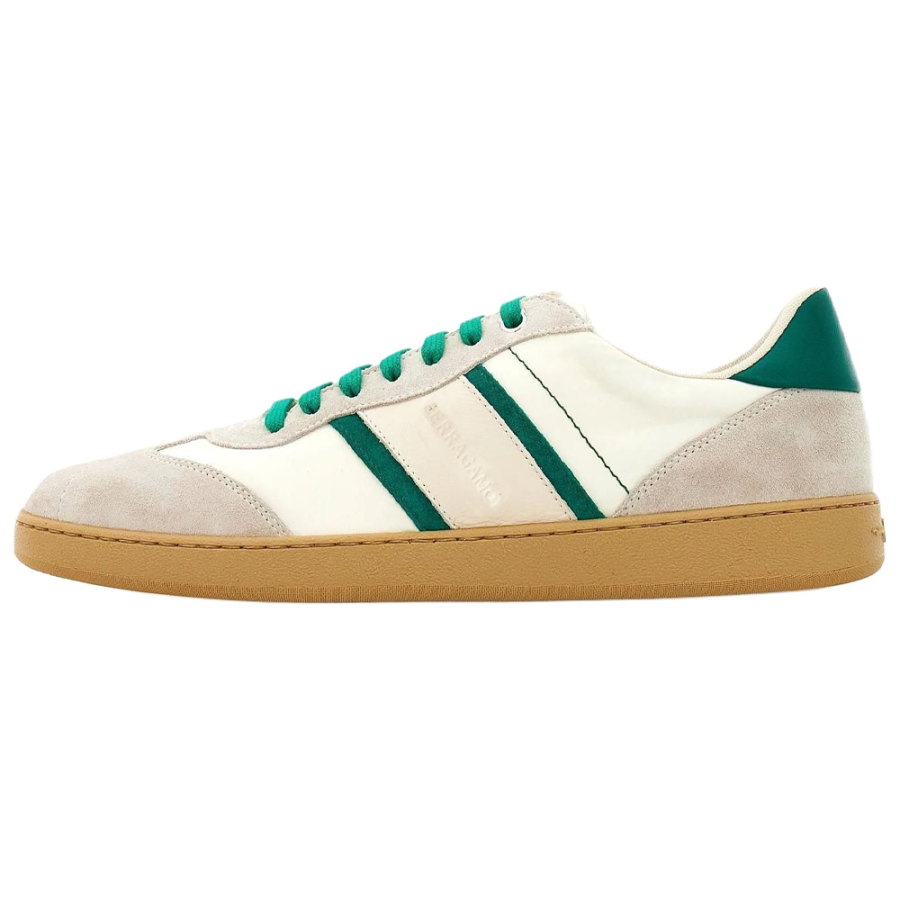 Ferragamo FERRAGAMO Panelled Lace-up Sneakers