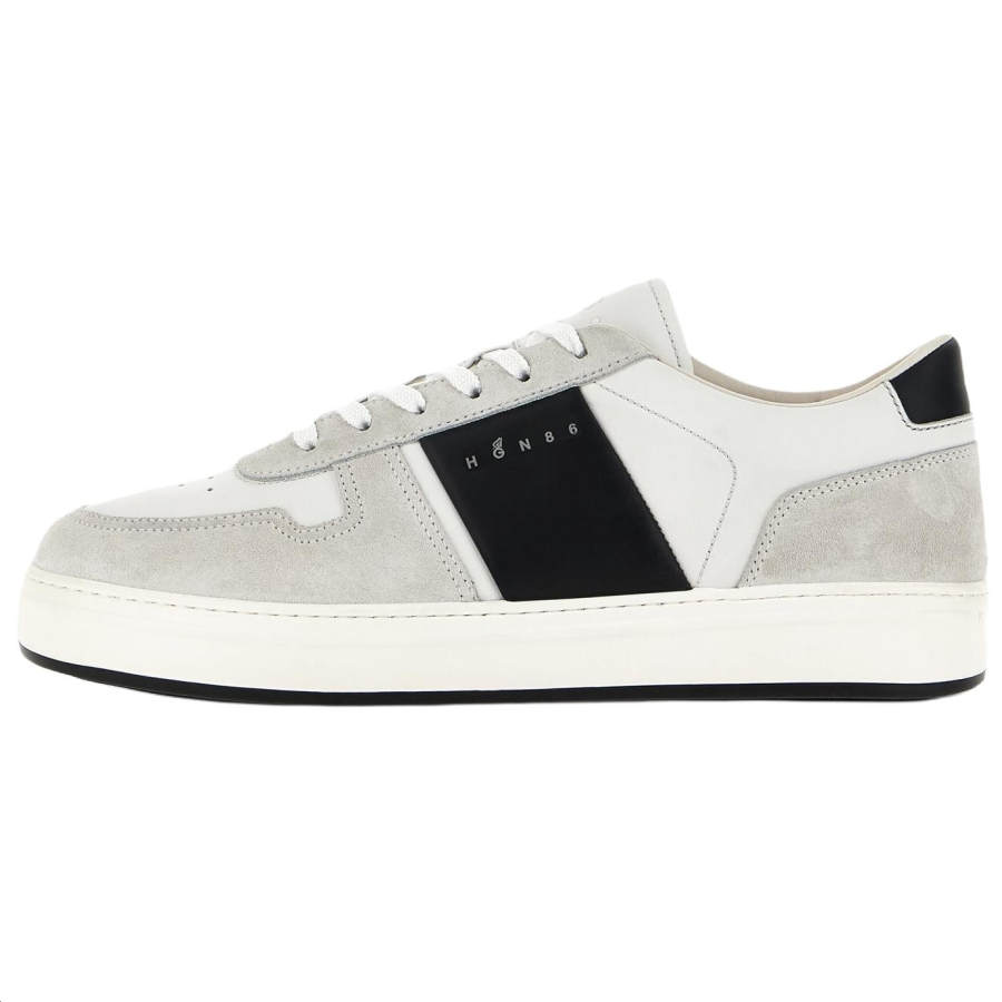 HOGAN H668 Logo Printed Lace Up Sneakers