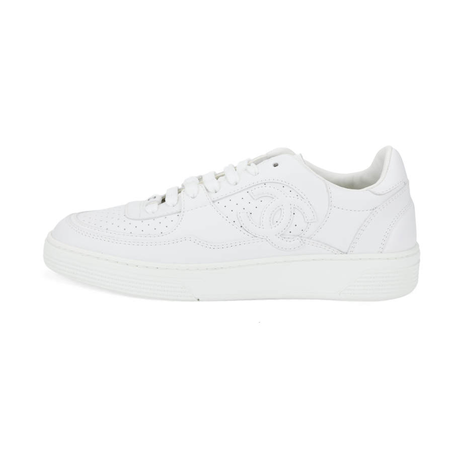 CHANEL CHANEL 23 A Collection White Leather Women's