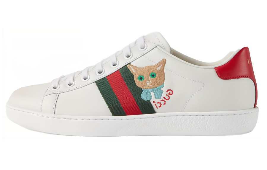 Gucci Wmns Ace 'Cat Embroidery' Women's