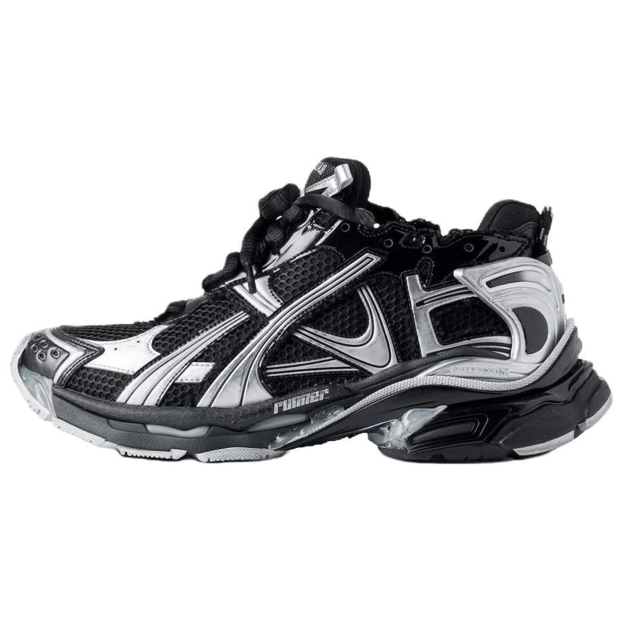 Balenciaga Runner Low top Chunky Sneakers Men's Black