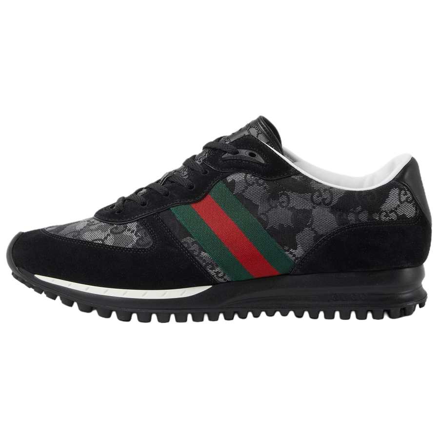 GUCCI Re Motion Low top Casual Shoes 4CM Men's Black