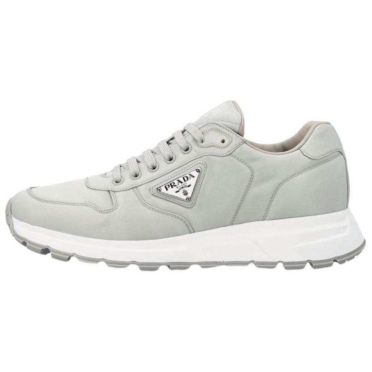 PRADA PRADA Re-Nylon Sneaker Grey White