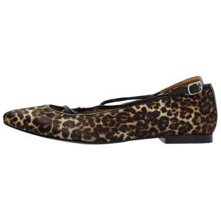 A.P.C . Leopard Printed Katie Ballet Flats Women's