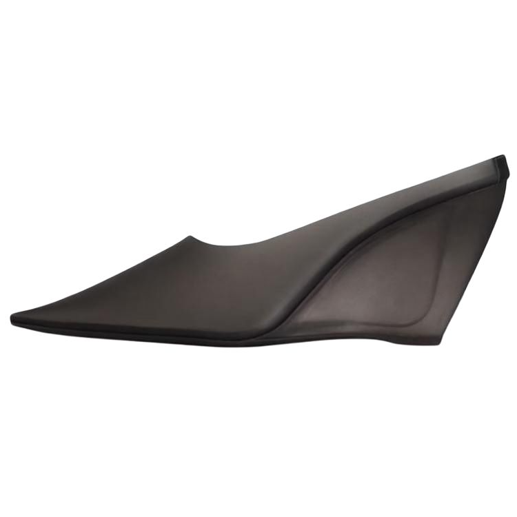 YEEZY YEEZY Closed Toe Slippers Unisex Gray Black