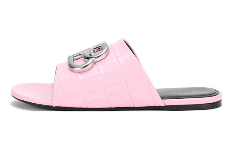 Balenciaga Bb Cosy Mules 'Pink Black' Women's