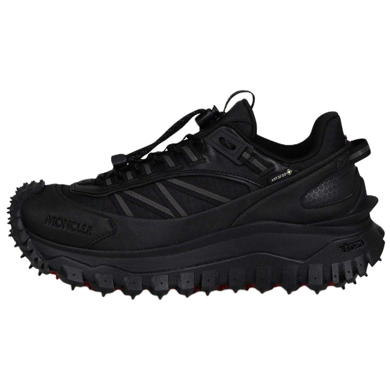 Moncler Low top Casual Shoes Women's Black
