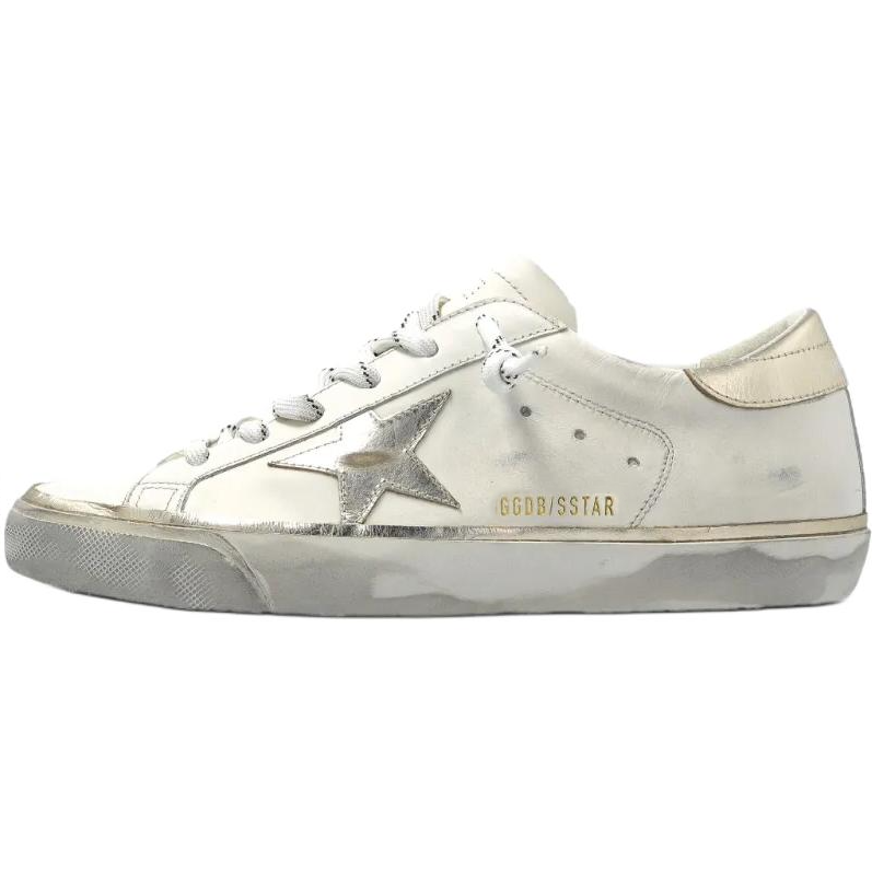 Golden Goose Super Star Low top Skateboard Shoes Women's Beige