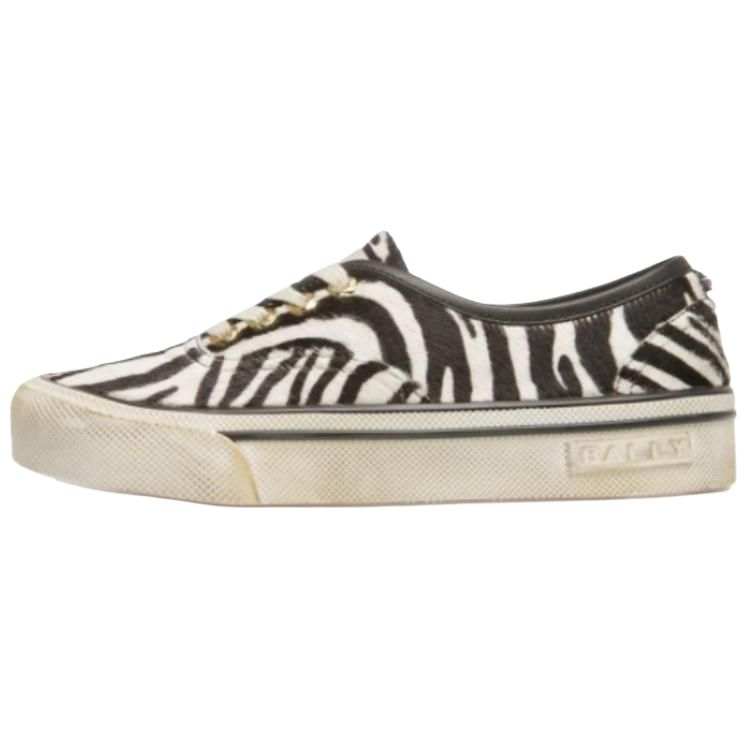 BALLY BALLY Santa Ana Zebra-print Sneakers