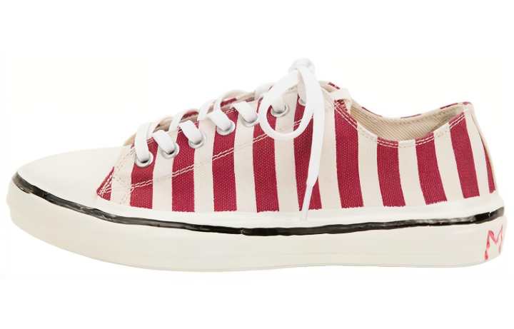 MARNI MARNI Canvas Shoes Women's Low Top White/Red