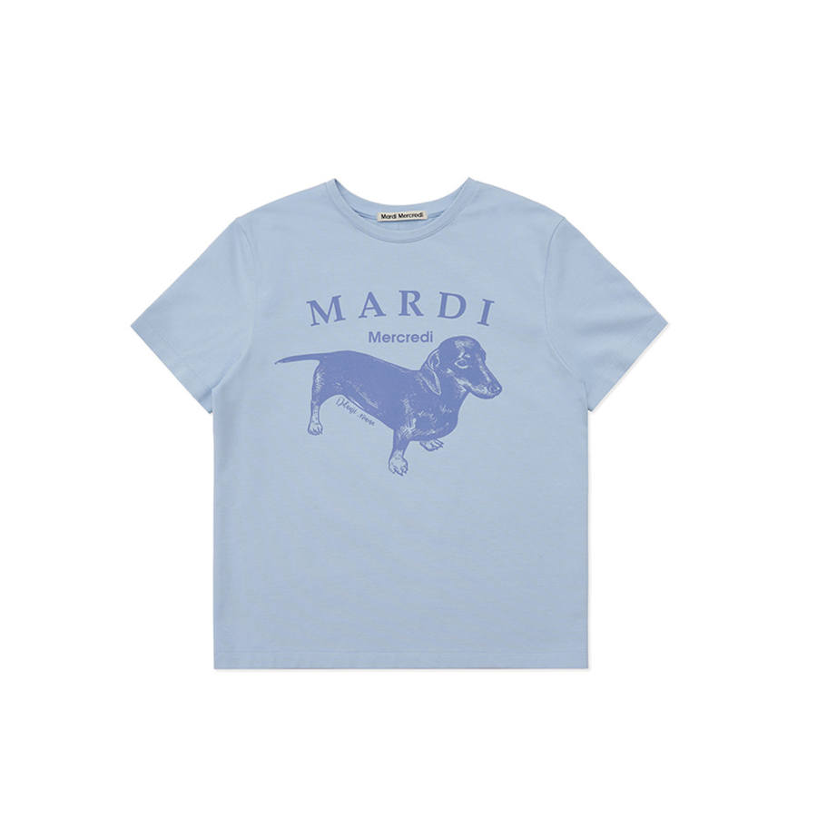 MARDI MERCREDI FW25 T Shirt Women's Korean Style