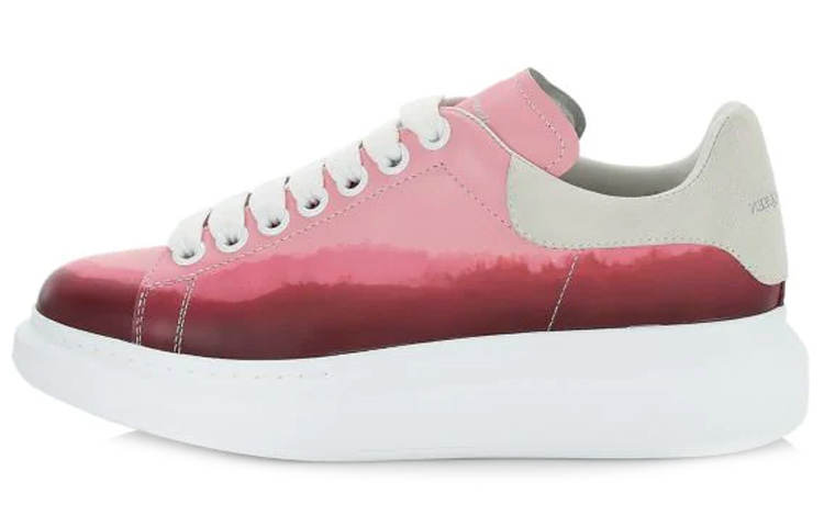 Alexander McQueen Oversized Sneakers 'Pink Dip Dyed' Women's