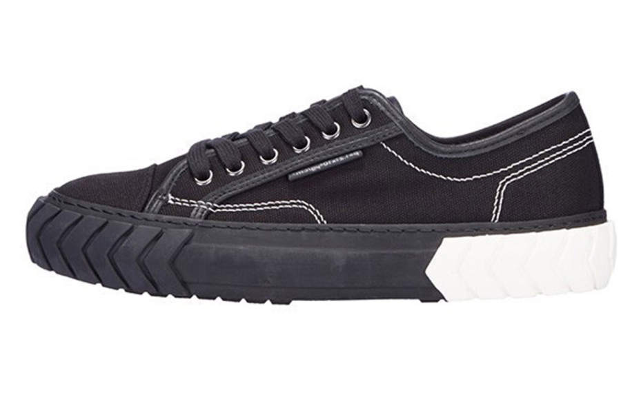 Both Both Low top Canvas Shoes Women's Black White