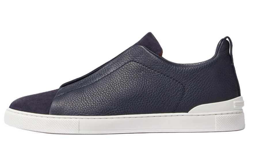 Ermenegildo Zegna Zegna Slip-on Suede Sneakers