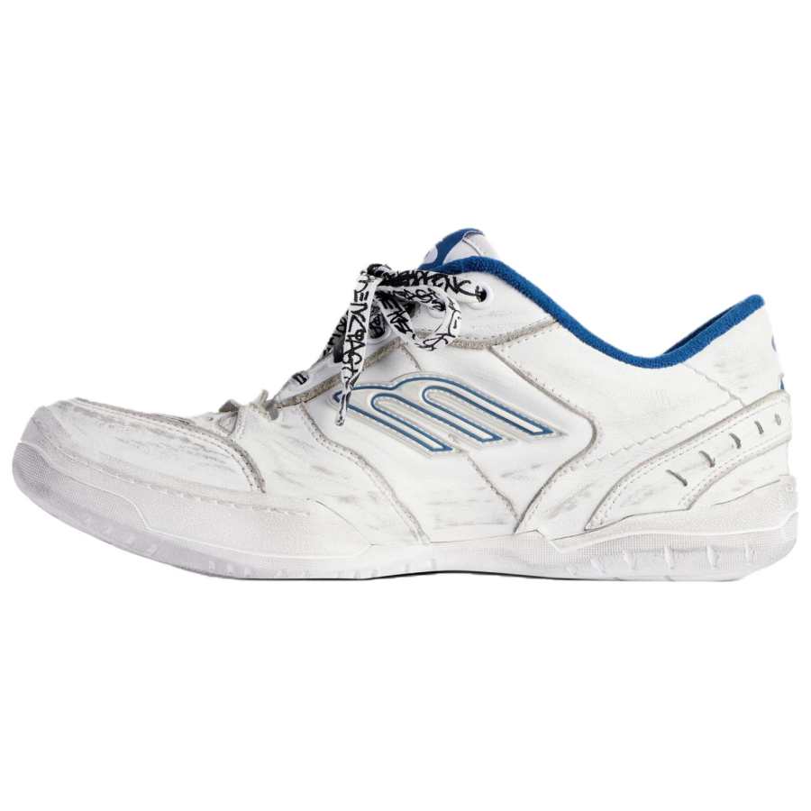 Balenciaga Hamptons Worn Out Low top Skateboard Shoes Men's White
