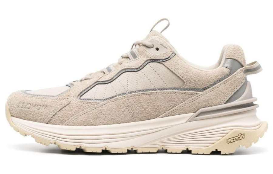 Moncler Lite Low top Casual Shoes Men's Beige
