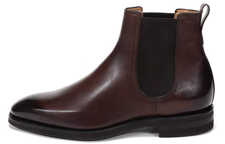 BALLY BALLY Scavone Ankle Length Chelsea Boots Men's Brown