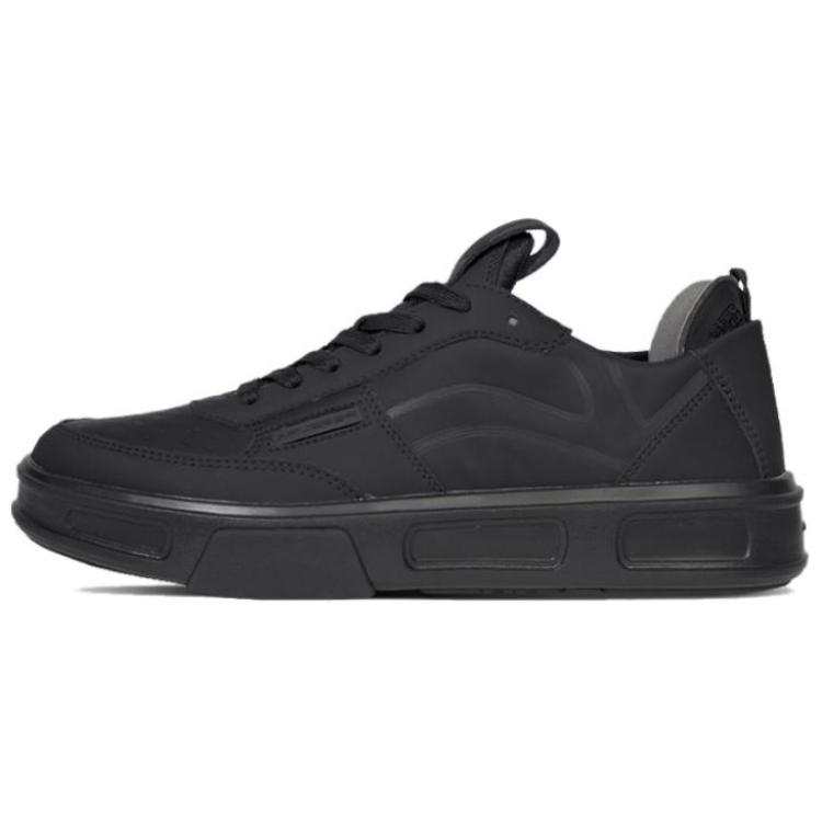 FESSURA Low top Skateboard Shoes Unisex Black