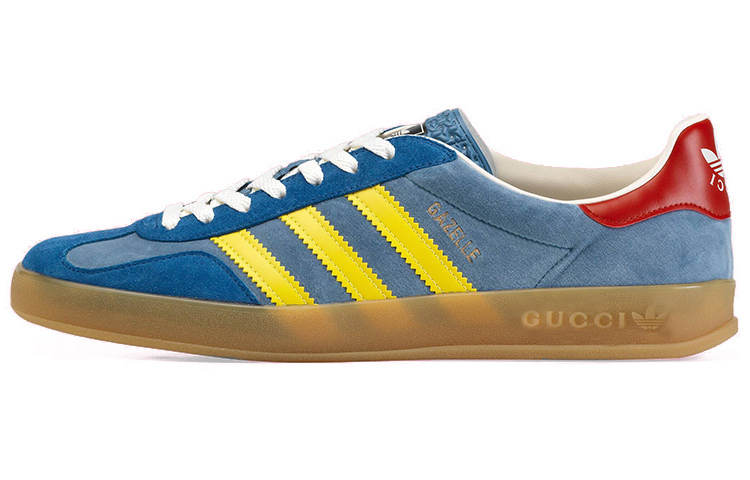 GUCCI Adidas GUCCI X Gazelle 'Light Blue Suede'