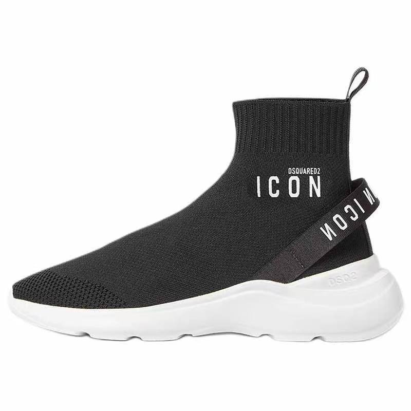 DSQUARED 2 DSQUARED 2 Icon Fly High top Casual Shoes Men's Black