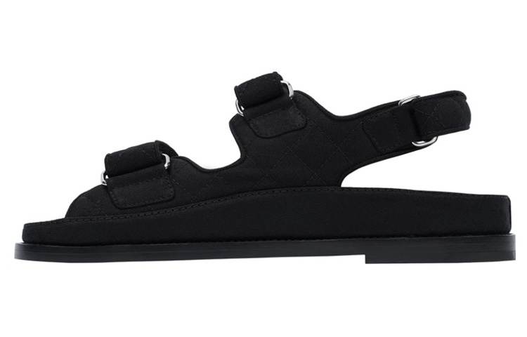 CHANEL Stylish Sandal Women's Black