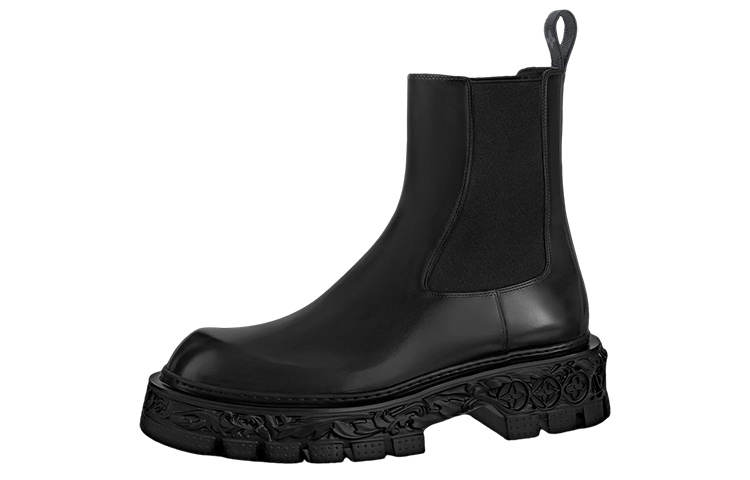 LOUIS VUITTON LOUIS VUITTON Lv Baroque Chelsea Boots 'Black'